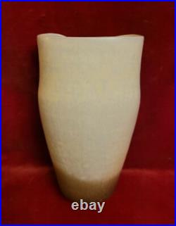 Vintage Studio Art Pottery Ceramic Handmade Vase Signed