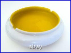 Vtg 1960's MID Century Modern Mancioli Italy Raymor Art Pottery Ceramic Ashtray