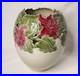 Vtg Kathy Smallwood Studio Art Pottery Vase with Floral Cutout Accents 1989