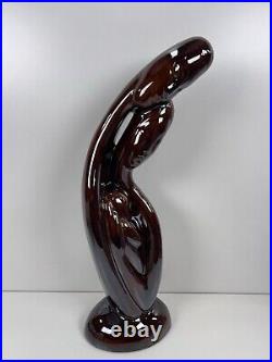 Vtg Mid Century Royal Haeger Art Sculpture Holy Family Ceramic MCM Man Woman LRG