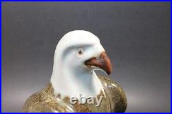 Vtg Pigeon Forge Art Pottery Ferguson Ceramic Bald Eagle 8.5 in Statuette