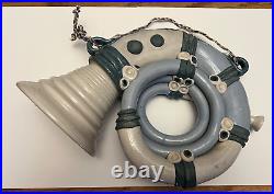 Vtg Steve Smeed Ceramic French Horn Whimsical Art Pottery Signed Functional OR