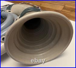 Vtg Steve Smeed Ceramic French Horn Whimsical Art Pottery Signed Functional OR