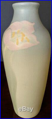 WELLER Hudson Rare Art Pottery Gorgeous Twin Tulips, by Hester Pillsbury