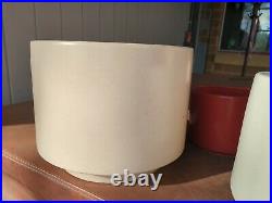 WOW! Huge OFF White GAINEY Ceramics Planter ART POTTERY ARCHITECTURAL c14