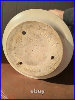 WOW! Huge OFF White GAINEY Ceramics Planter ART POTTERY ARCHITECTURAL c14