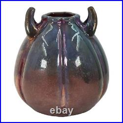Weller Sicard 1902-07 Vintage Art Pottery Ceramic Large Handled Vase