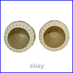 Weller Zona 1920s Vintage Art Pottery Pair Of Ceramic Vases