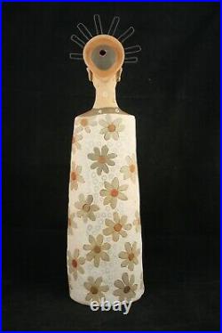 X-Lg Female Ceramic/Pottery Sculpture Mexican Fine Folk Art Collectible Décor